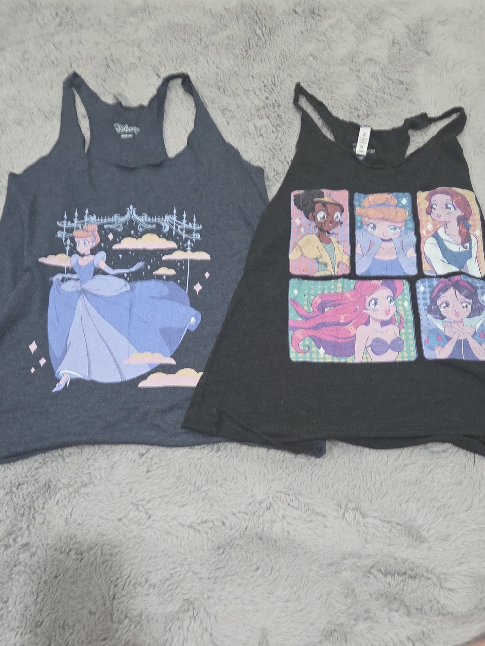 Disney Princess Anime Tank Tops